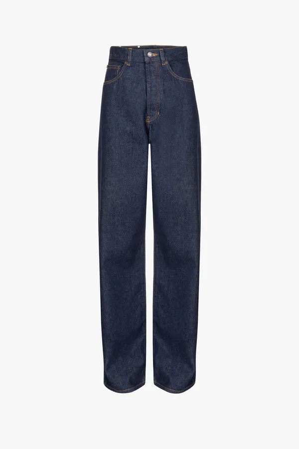 Dries Van Noten   PEYTON PANTS IN INDIGO, AW23