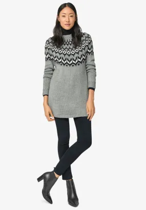 Fair Isle Sweater Tunic