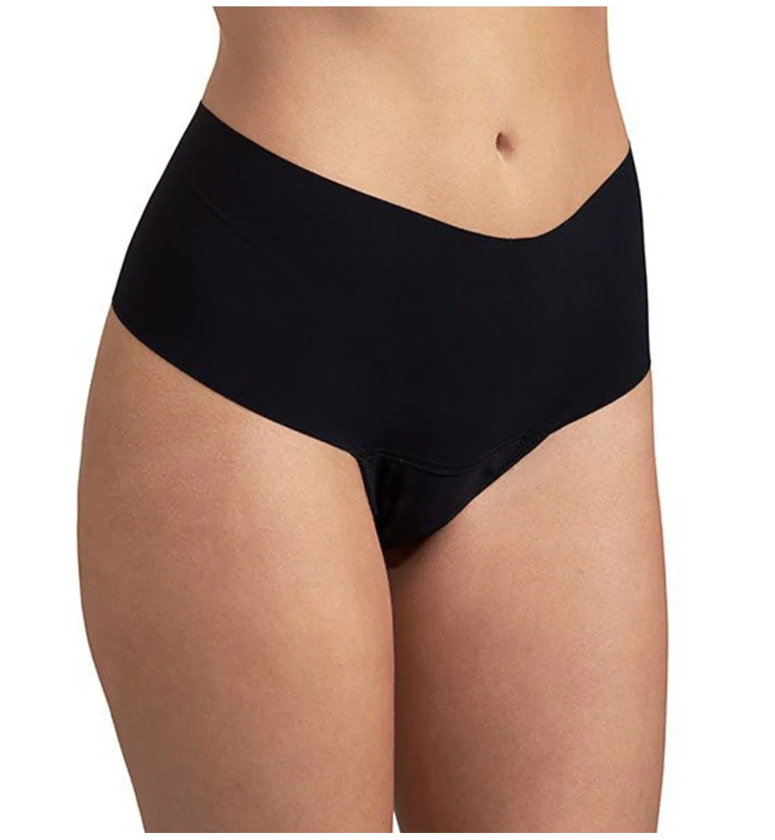 Hanky Panky BreatheSoft Hi-Rise Thong (6J1921B) - Black