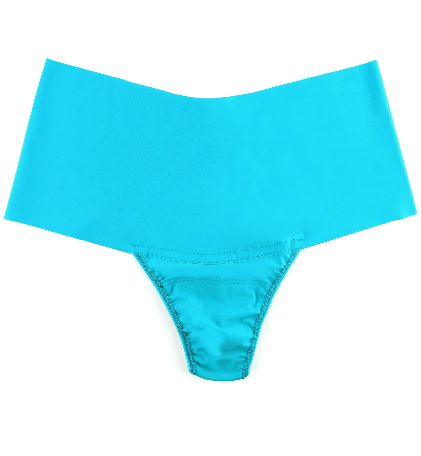 Hanky Panky BreatheSoft Hi-Rise Thong (6J1921B) - Fresh Teal