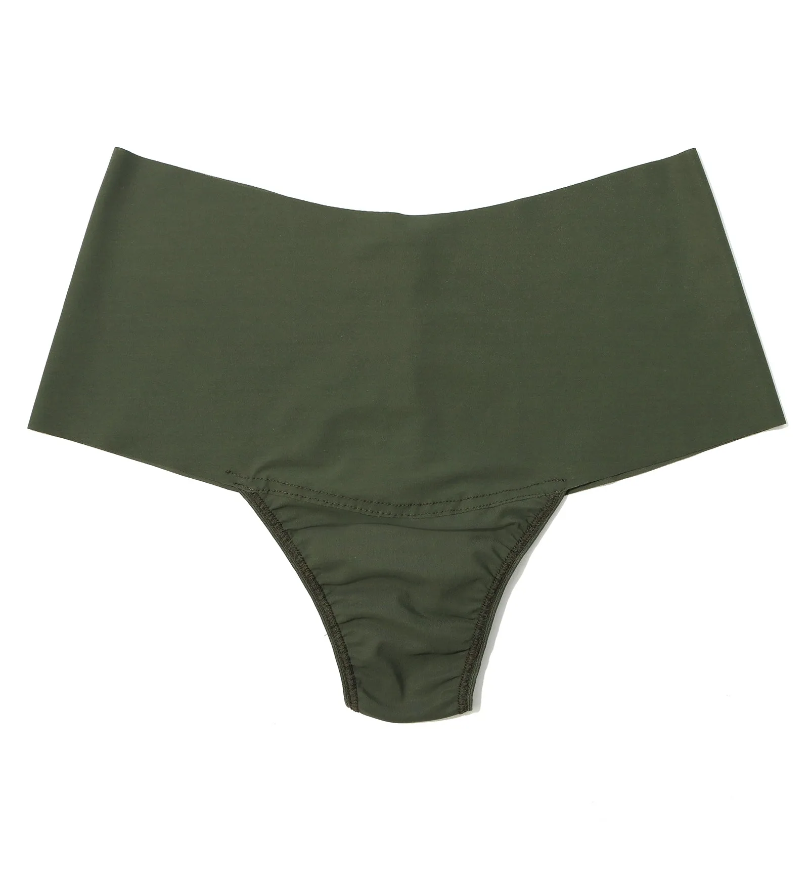 Hanky Panky BreatheSoft Hi-Rise Thong (6J1921B) - Pine Tree