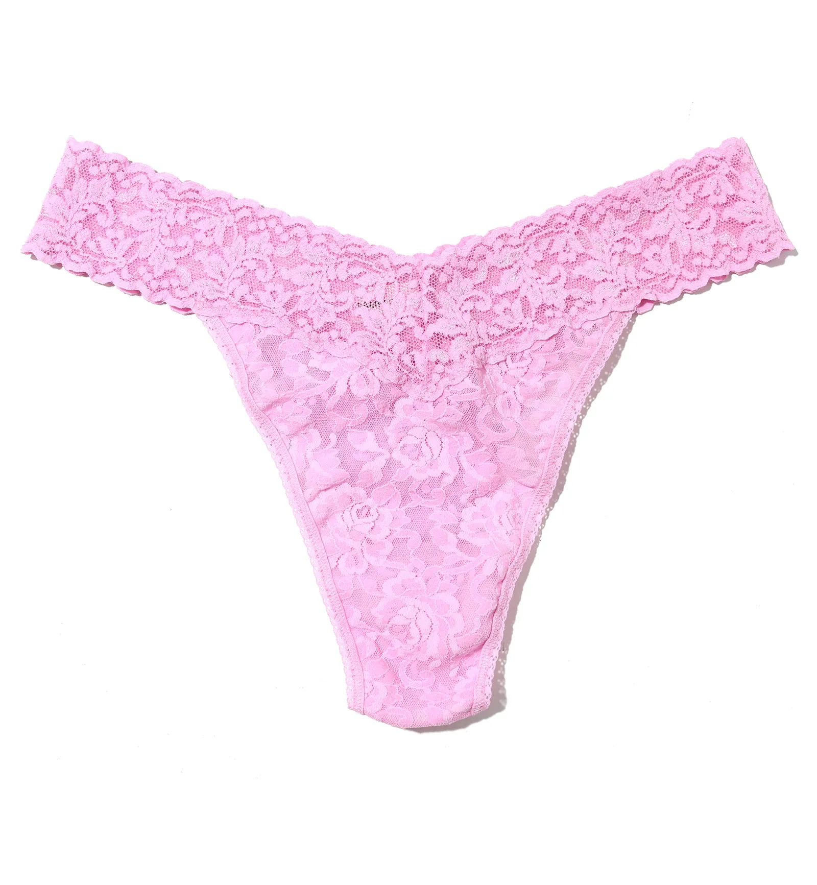 Hanky Panky Signature Lace Original Rise Thong (4811P) - Cotton Candy