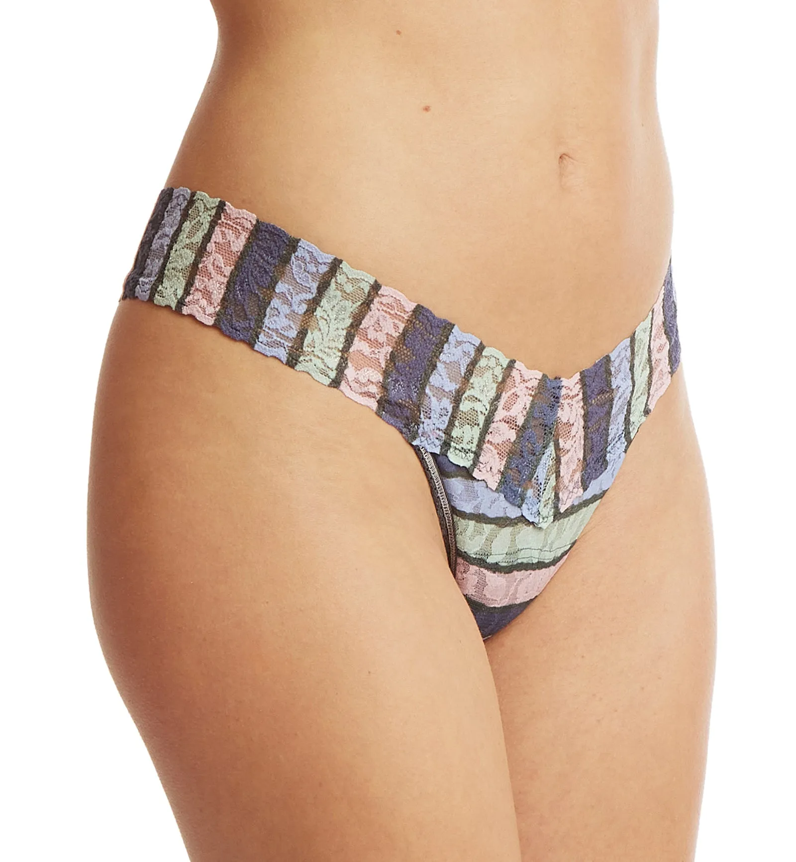 Hanky Panky Signature Lace Printed Low Rise Thong (PR4911P) - Amalfi Coast