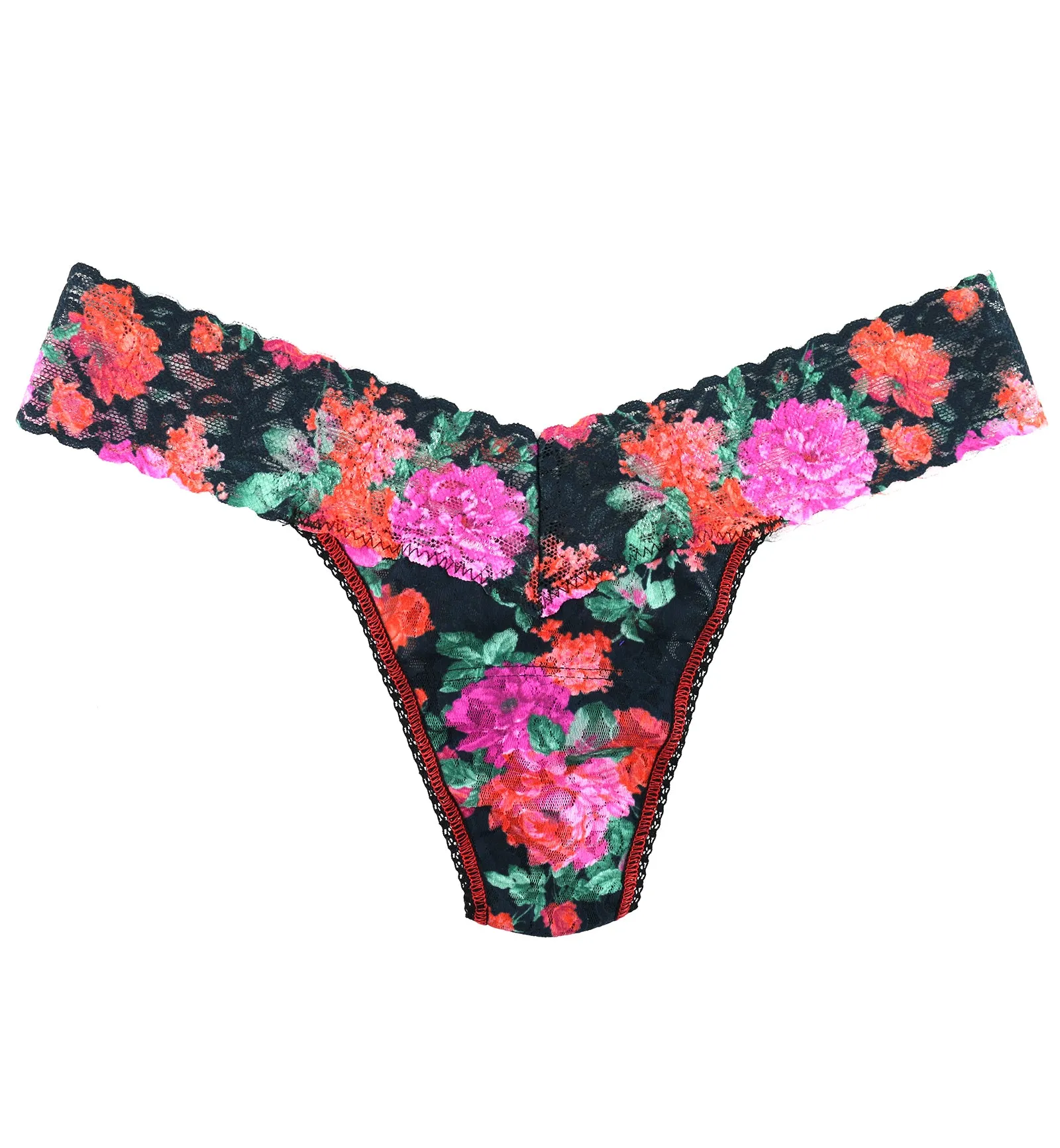 Hanky Panky Signature Lace Printed Low Rise Thong (PR4911P) - Autobiography