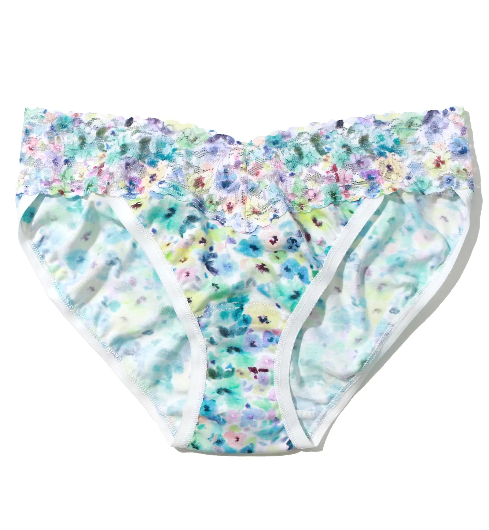 Hanky Panky Supima Cotton Printed V-kini (PR892201) - Wishful Thinking