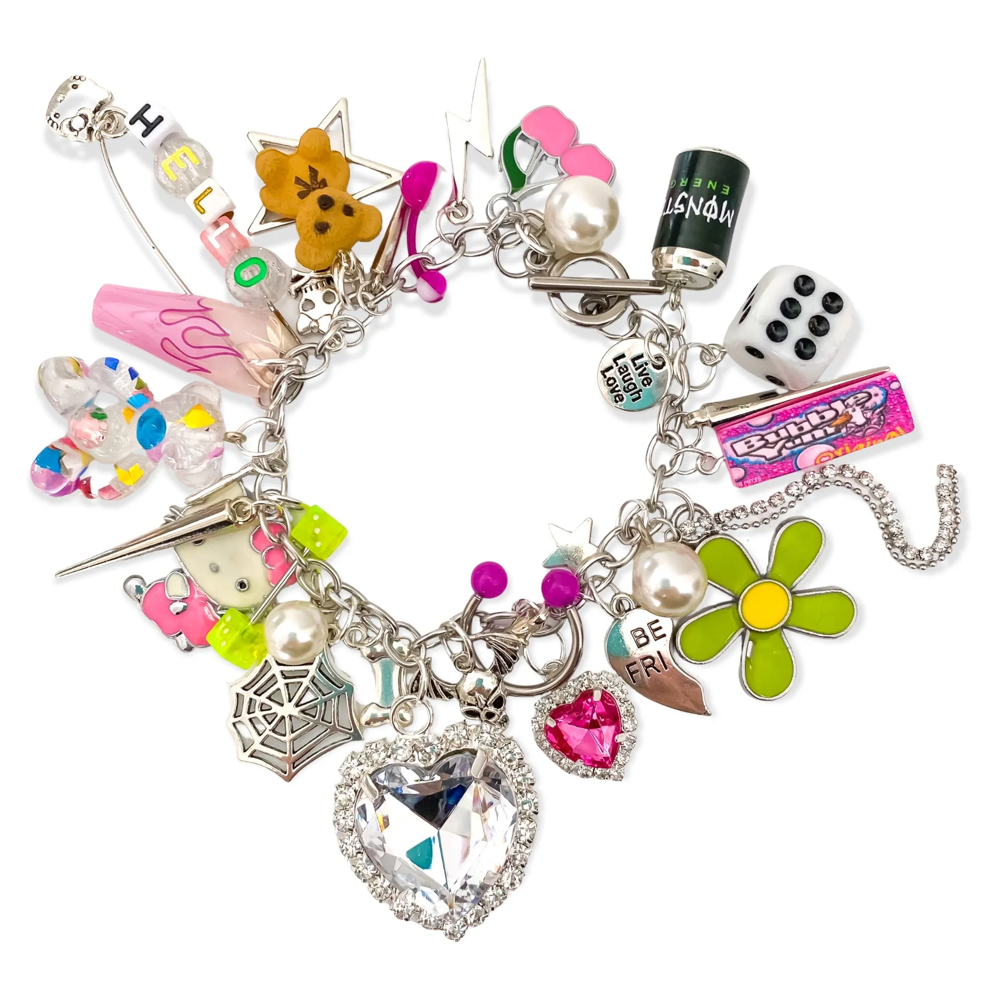 Hello Pretty Charm Bracelet