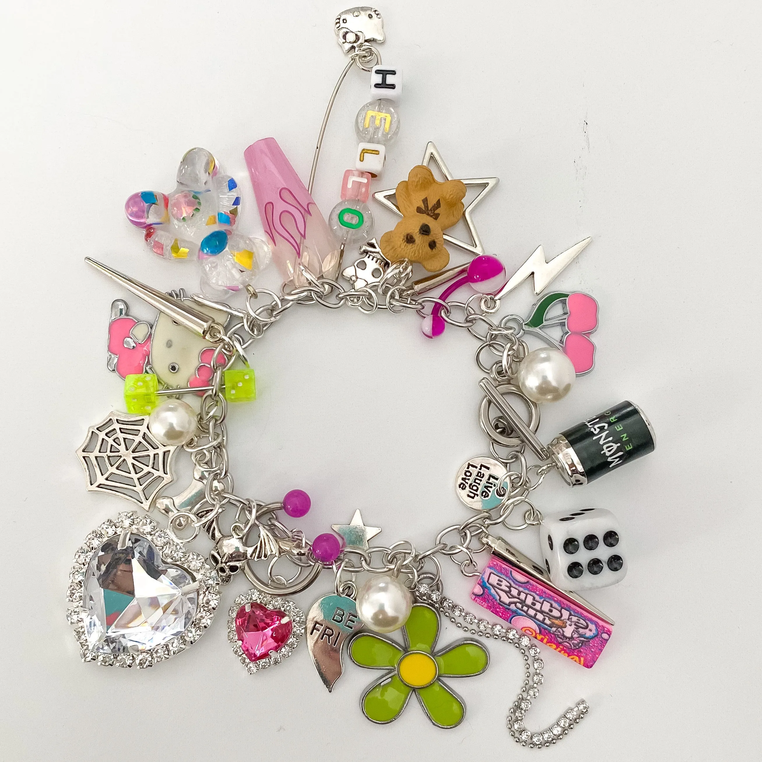 Hello Pretty Charm Bracelet