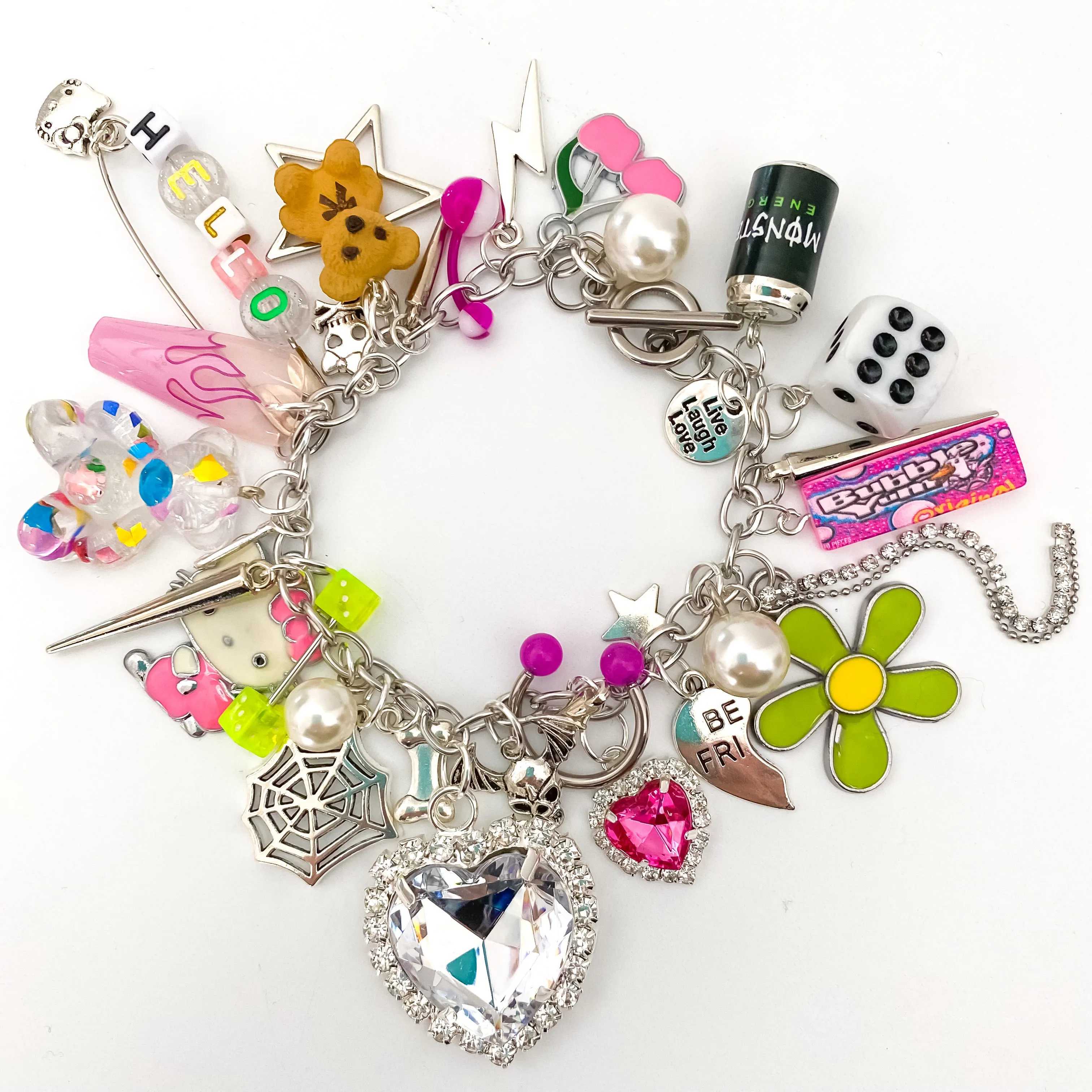 Hello Pretty Charm Bracelet