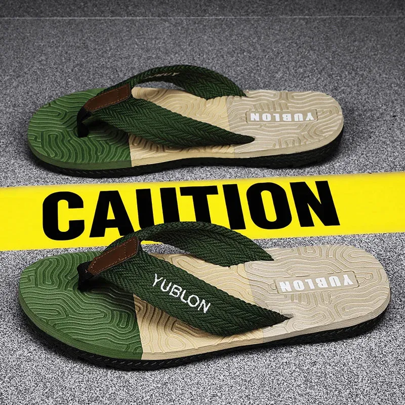 High-Quality Men Flip Flops Beach Sandals Anti-slip