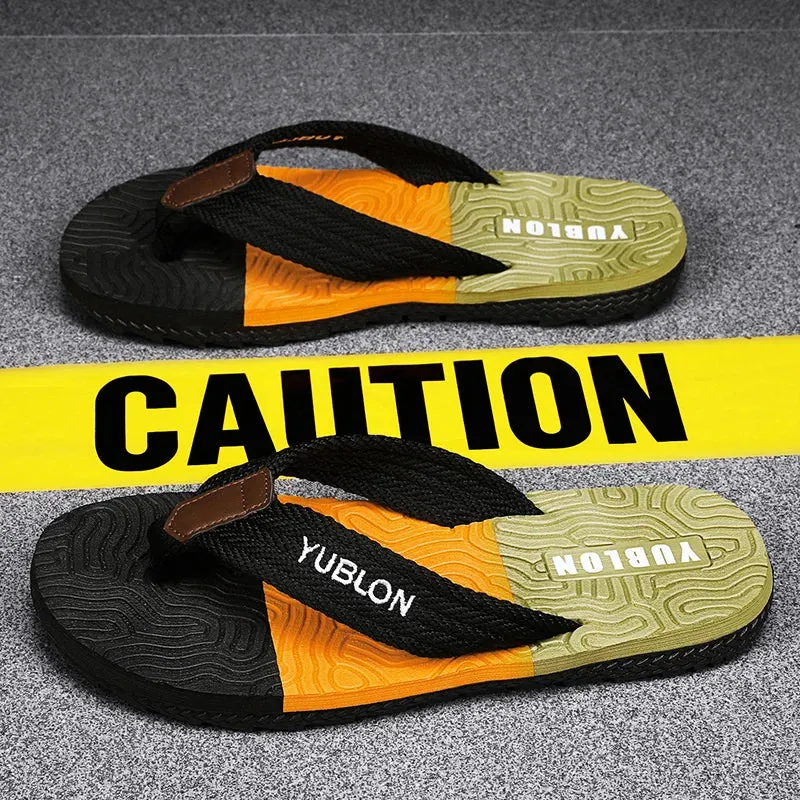 High-Quality Men Flip Flops Beach Sandals Anti-slip