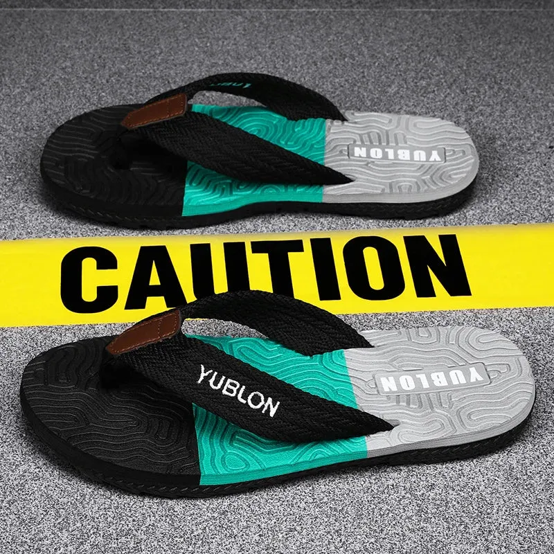 High-Quality Men Flip Flops Beach Sandals Anti-slip