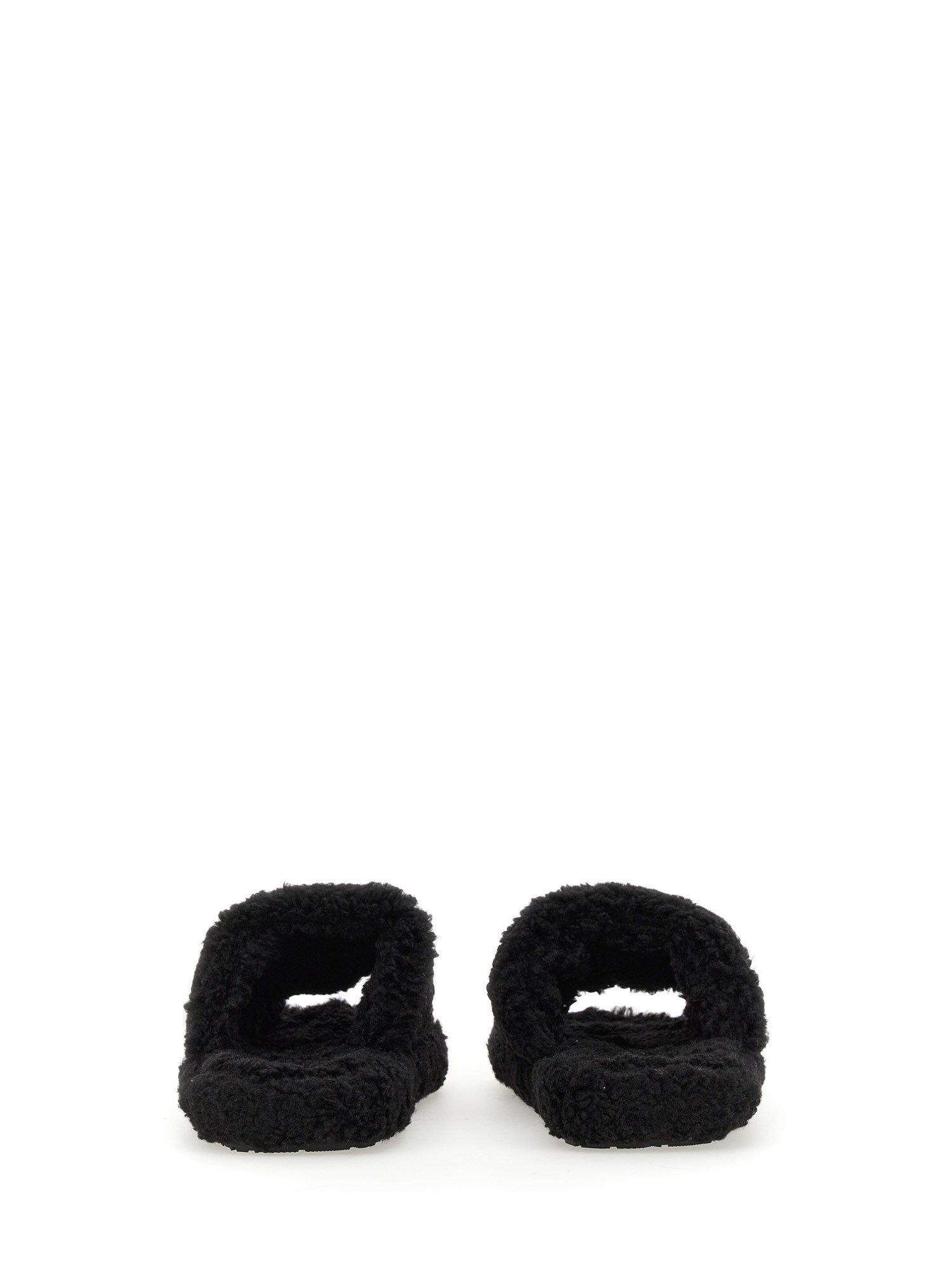 HINNOMINATE    ECOFUR SLIPPER WITH LOGO