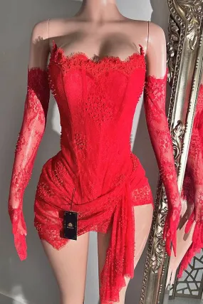 Iris Mini Lace Dress