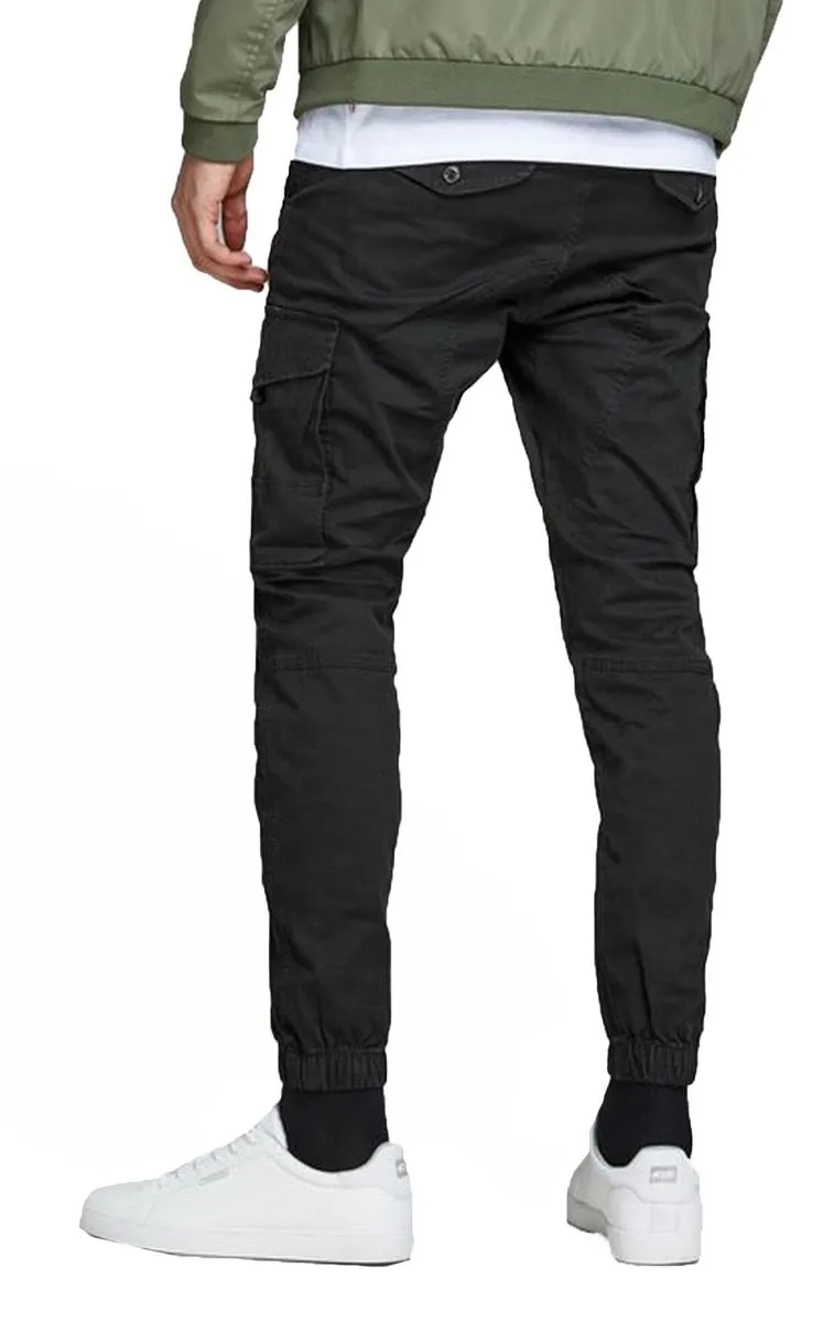 Jack & Jones Paul Flake Combat Pants Black