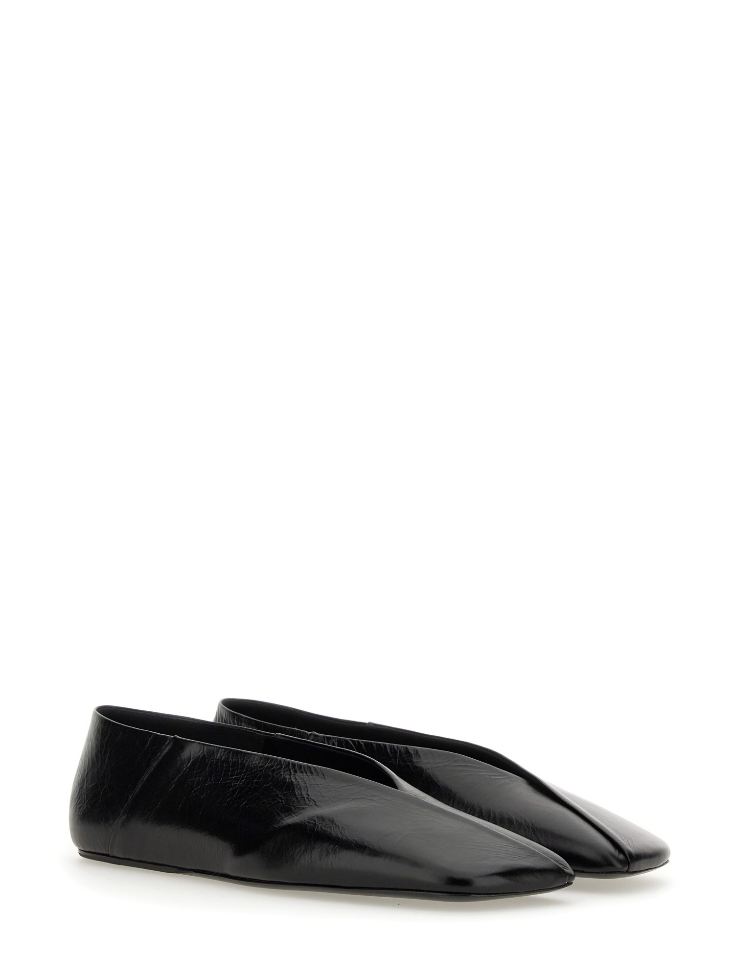 JIL SANDER    LEATHER SLIPPER