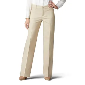 Lee Flex Motion Regular Fit Trouser Pants Mid-Rise