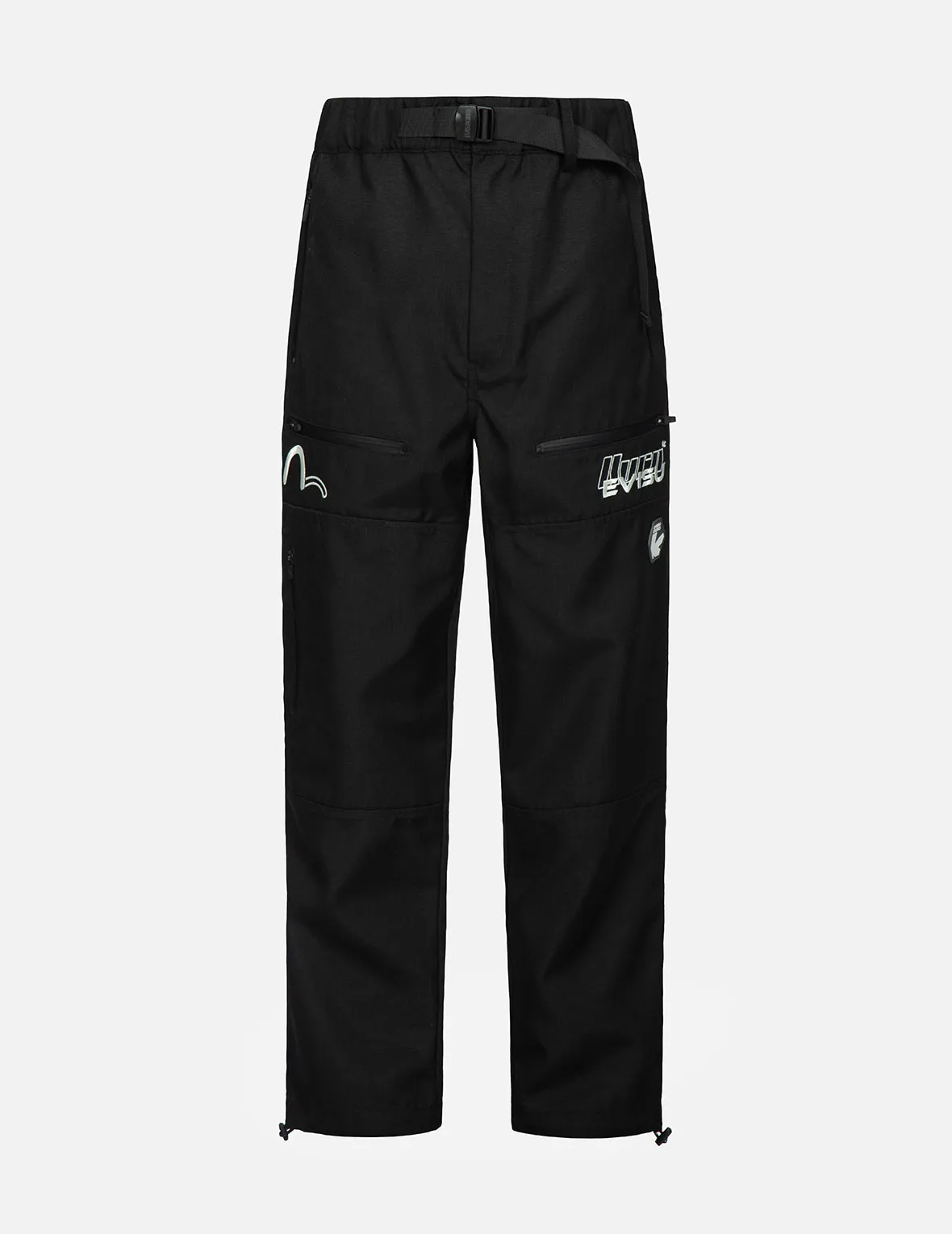 Logo Embroidery Loose Fit Utility Pants