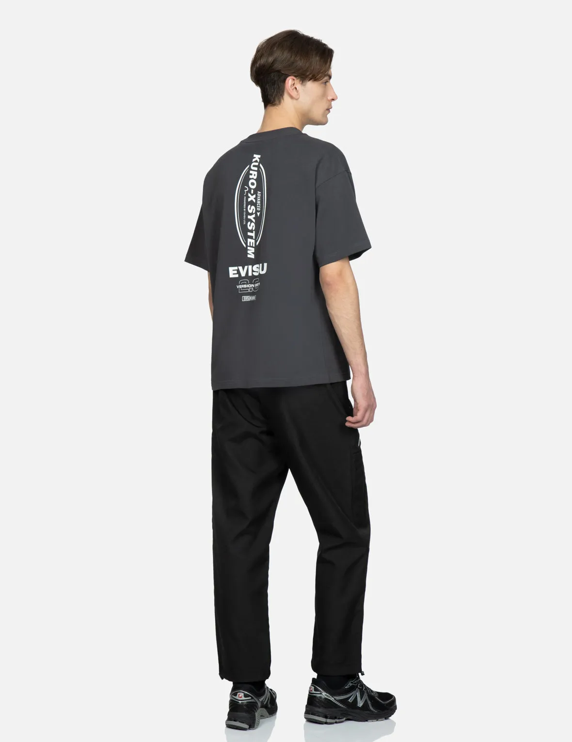 Logo Embroidery Loose Fit Utility Pants