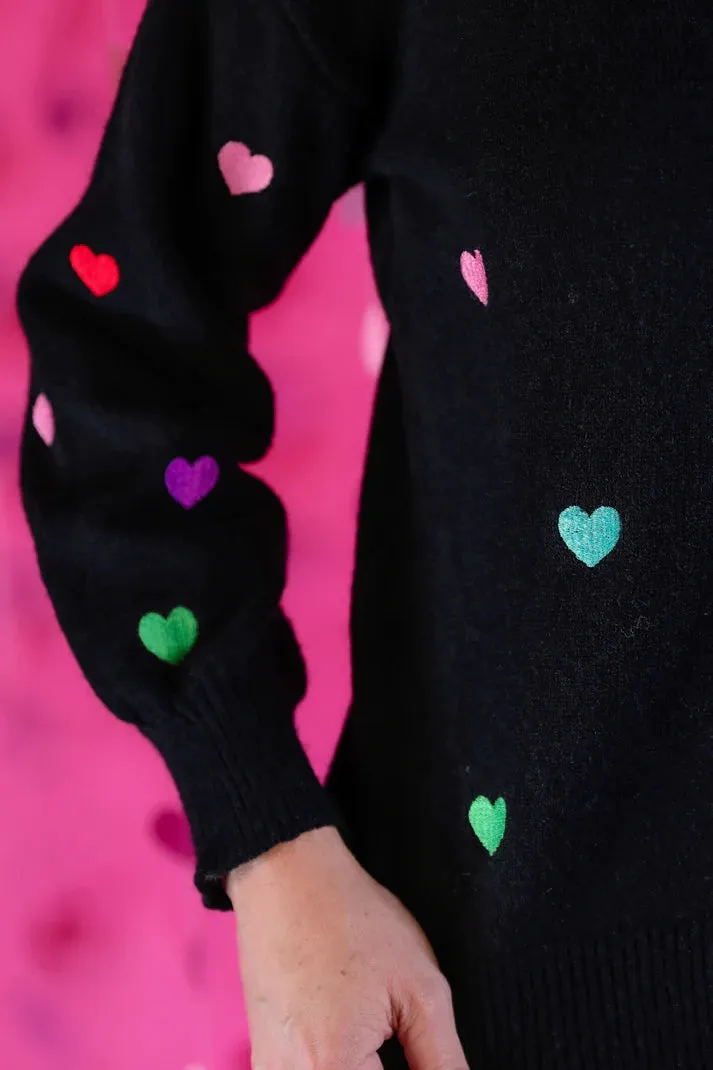 Love In The Air Heart Sweater