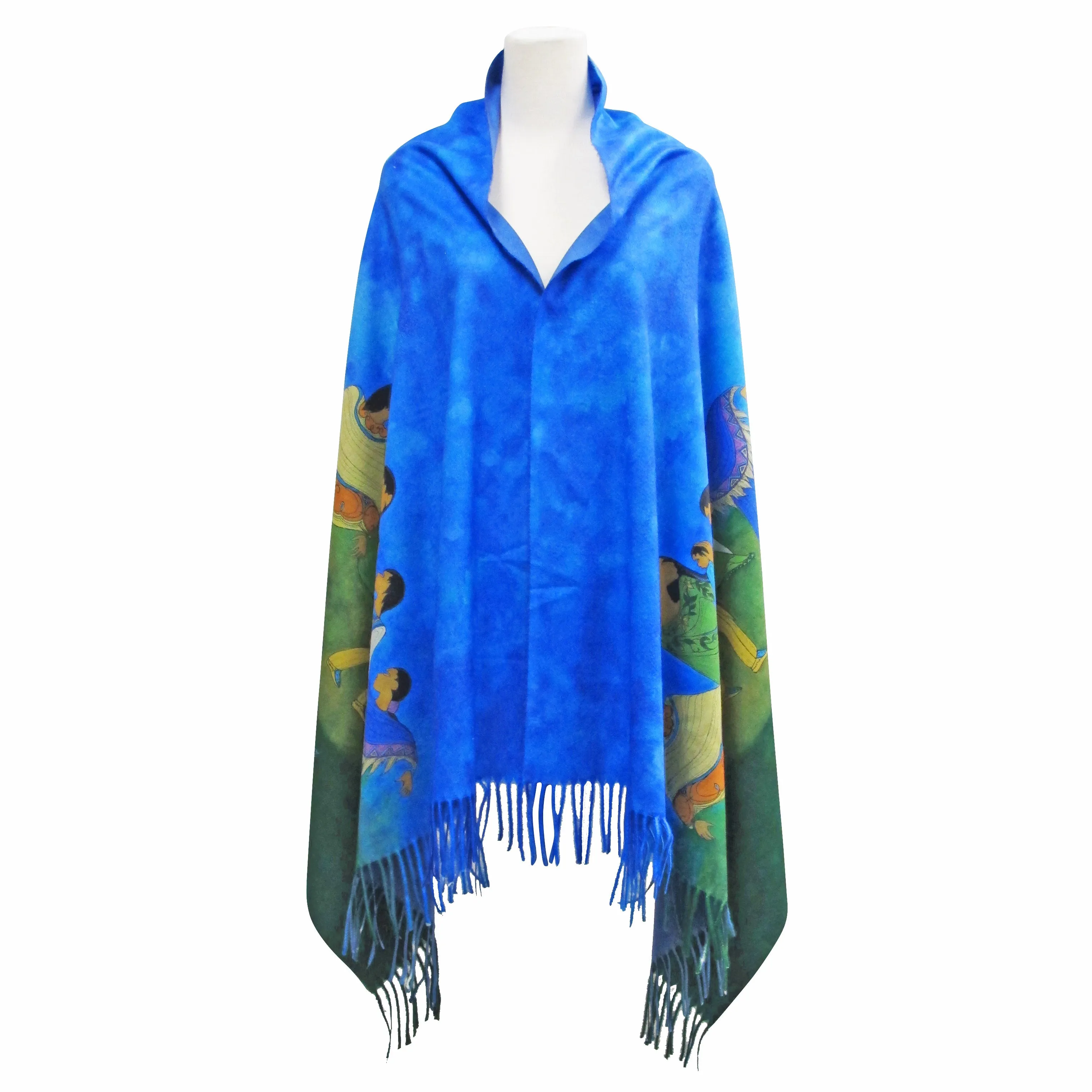 Maxine Noel Family Circle Art Print Shawl