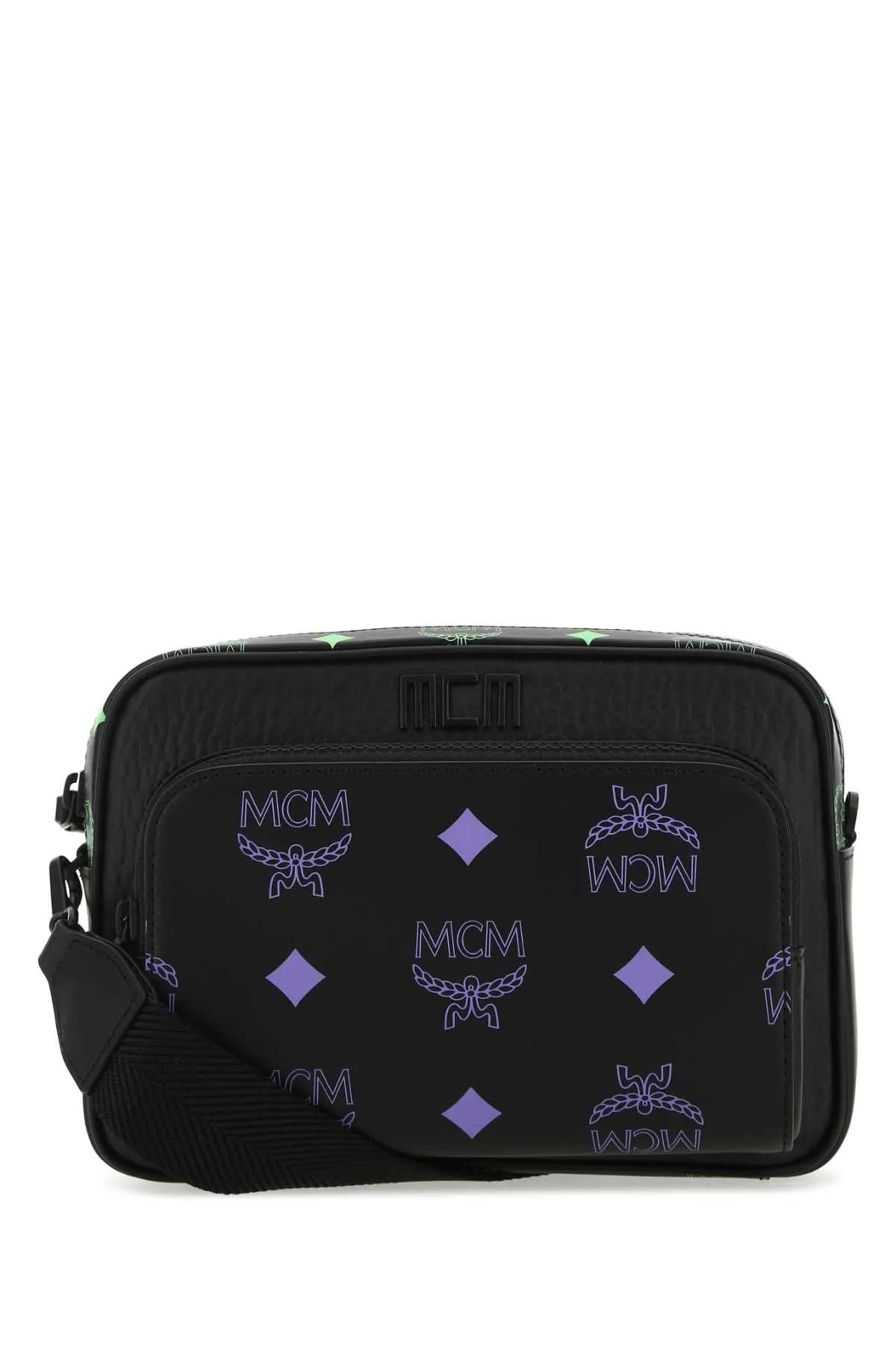 MCM Monogram Print Crossbody Bag