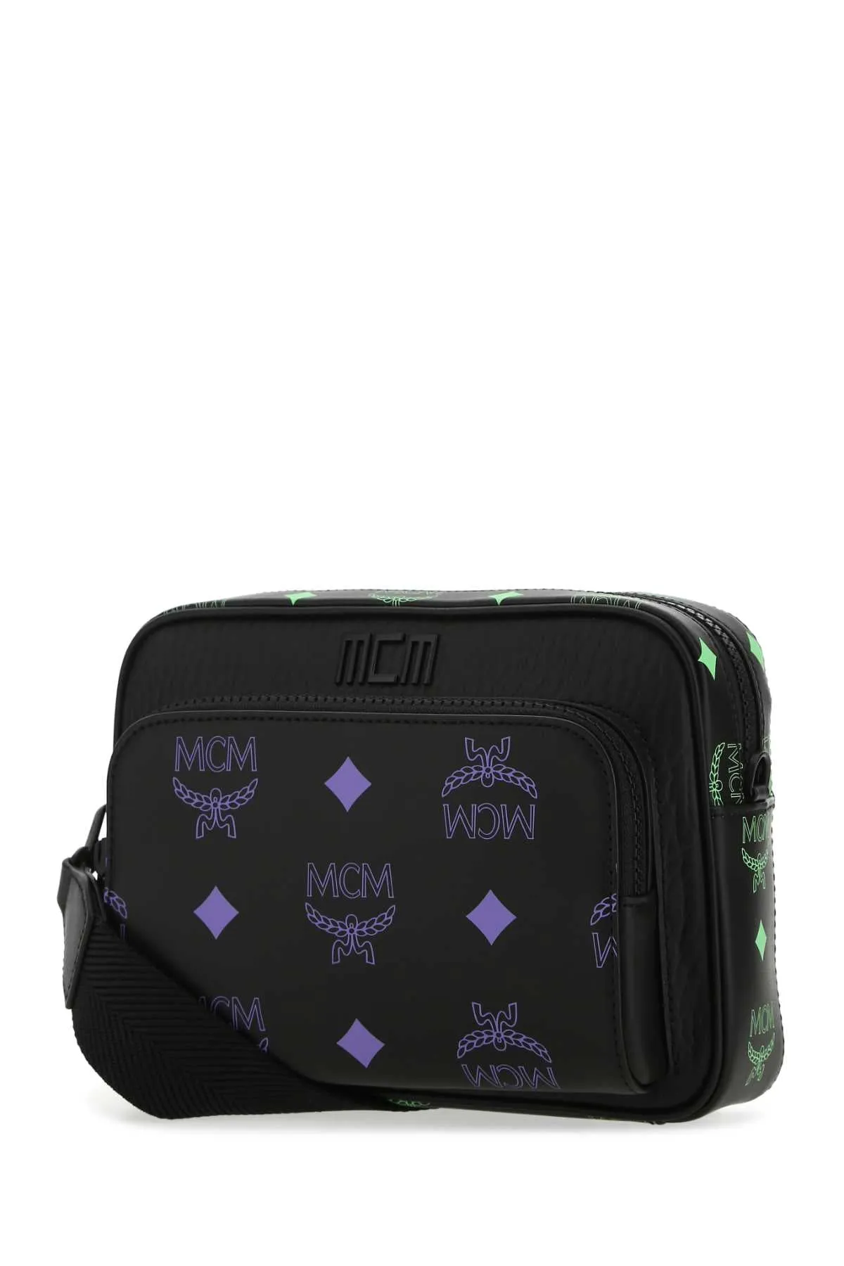 MCM Monogram Print Crossbody Bag