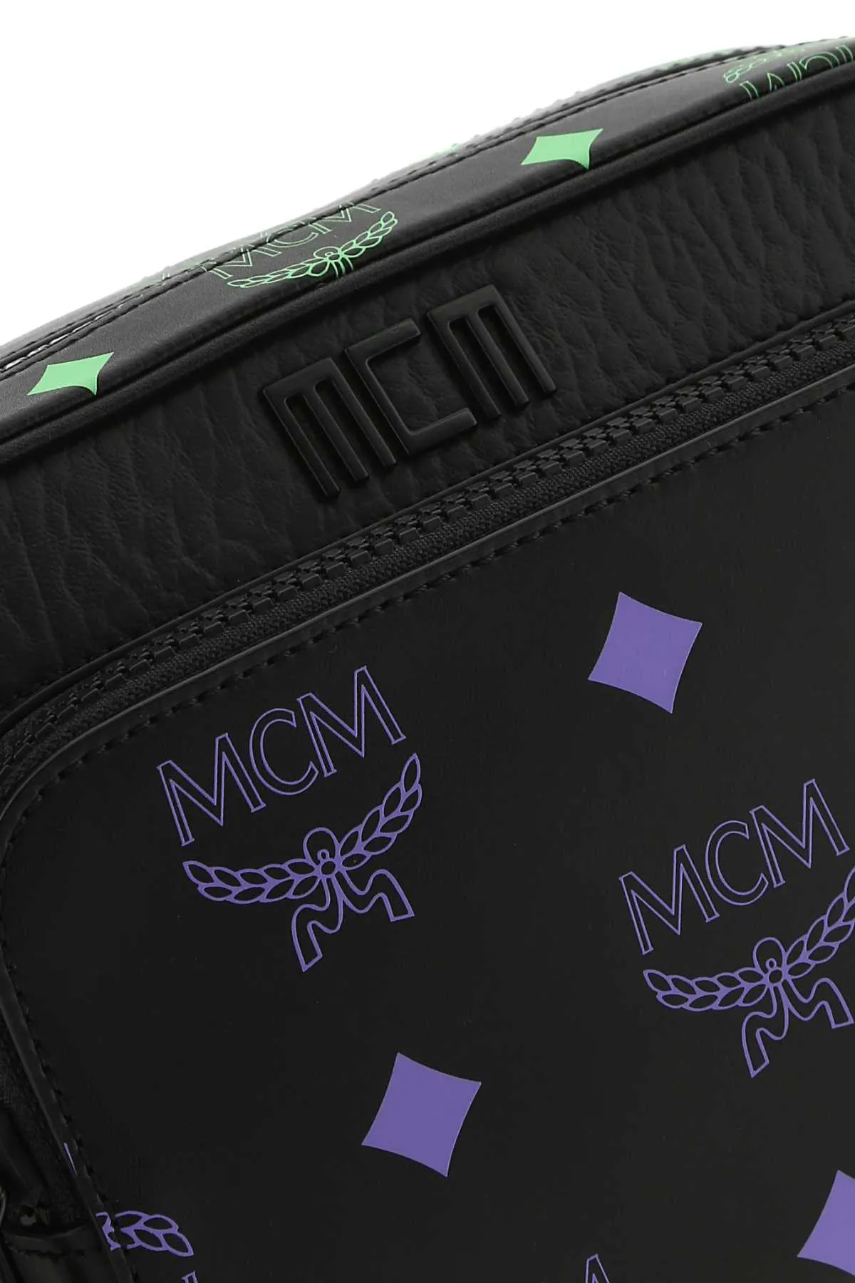 MCM Monogram Print Crossbody Bag