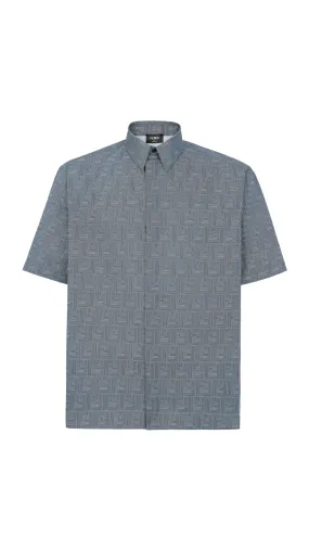 Micro FF Cotton Shirt - Blue