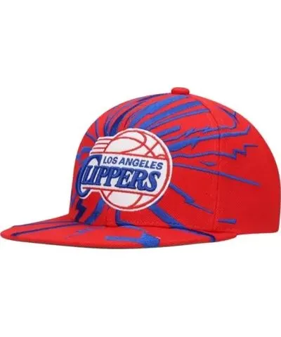 Mitchell & Ness Men's Los Angeles Clippers NBA LA Clippers Hardwood Classics Earthquake Snapback Hat