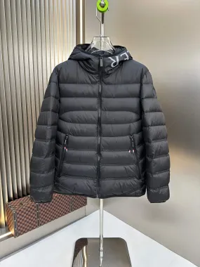 Moncler Quilted Black Down Jacket