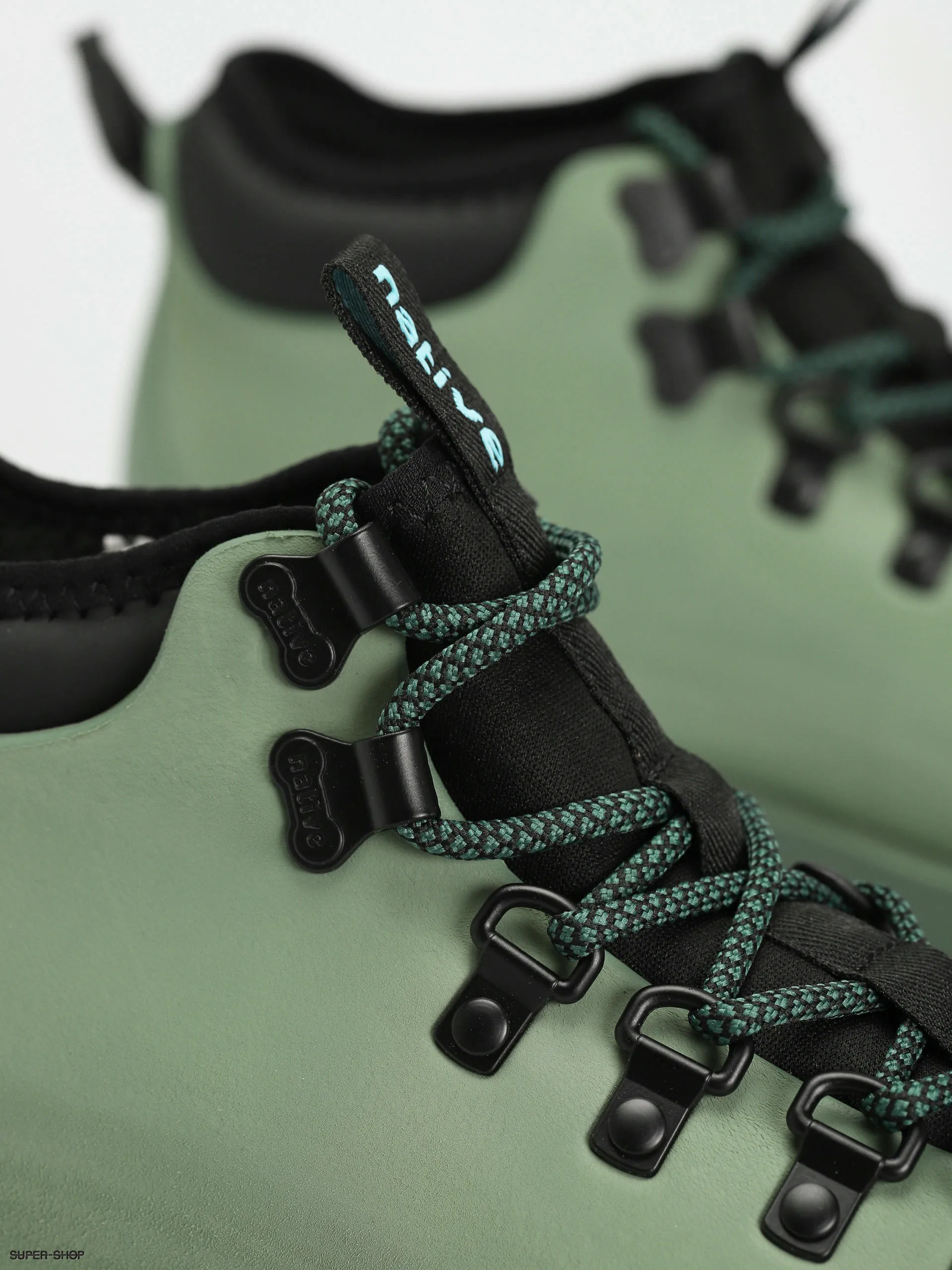 Native Fitzsimmons Citylite Winter shoes (loch green/ivy green/jiffy black/ivy green laces)