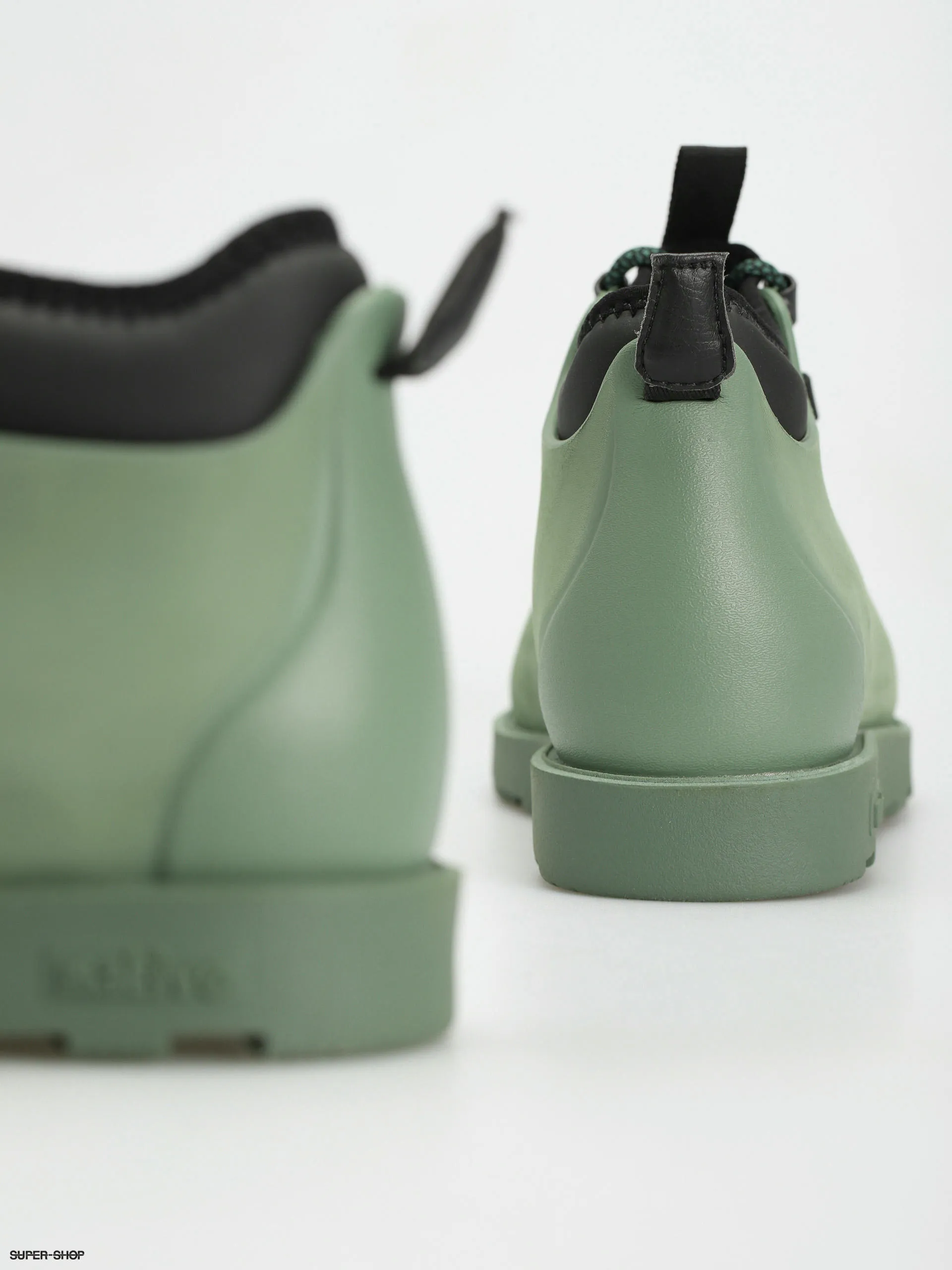 Native Fitzsimmons Citylite Winter shoes (loch green/ivy green/jiffy black/ivy green laces)