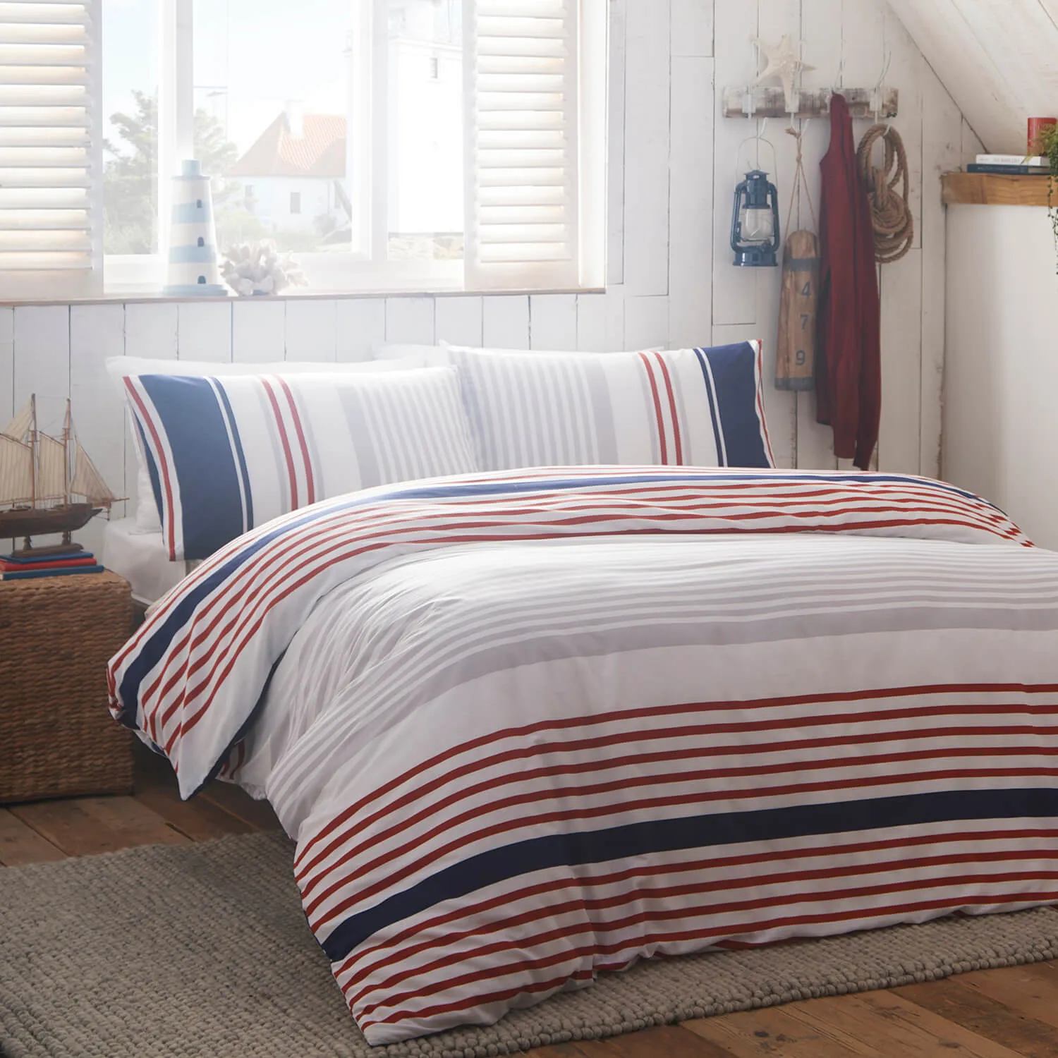 Nautical Stripe Duvet Set