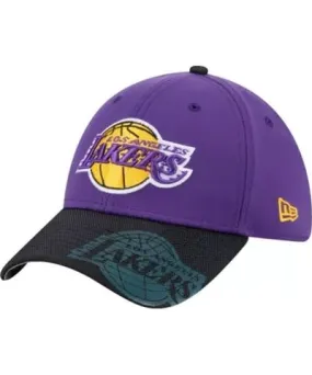 New Era Men's NBA Los Angeles Lakers Sport Night 39THIRTY Flex Hat