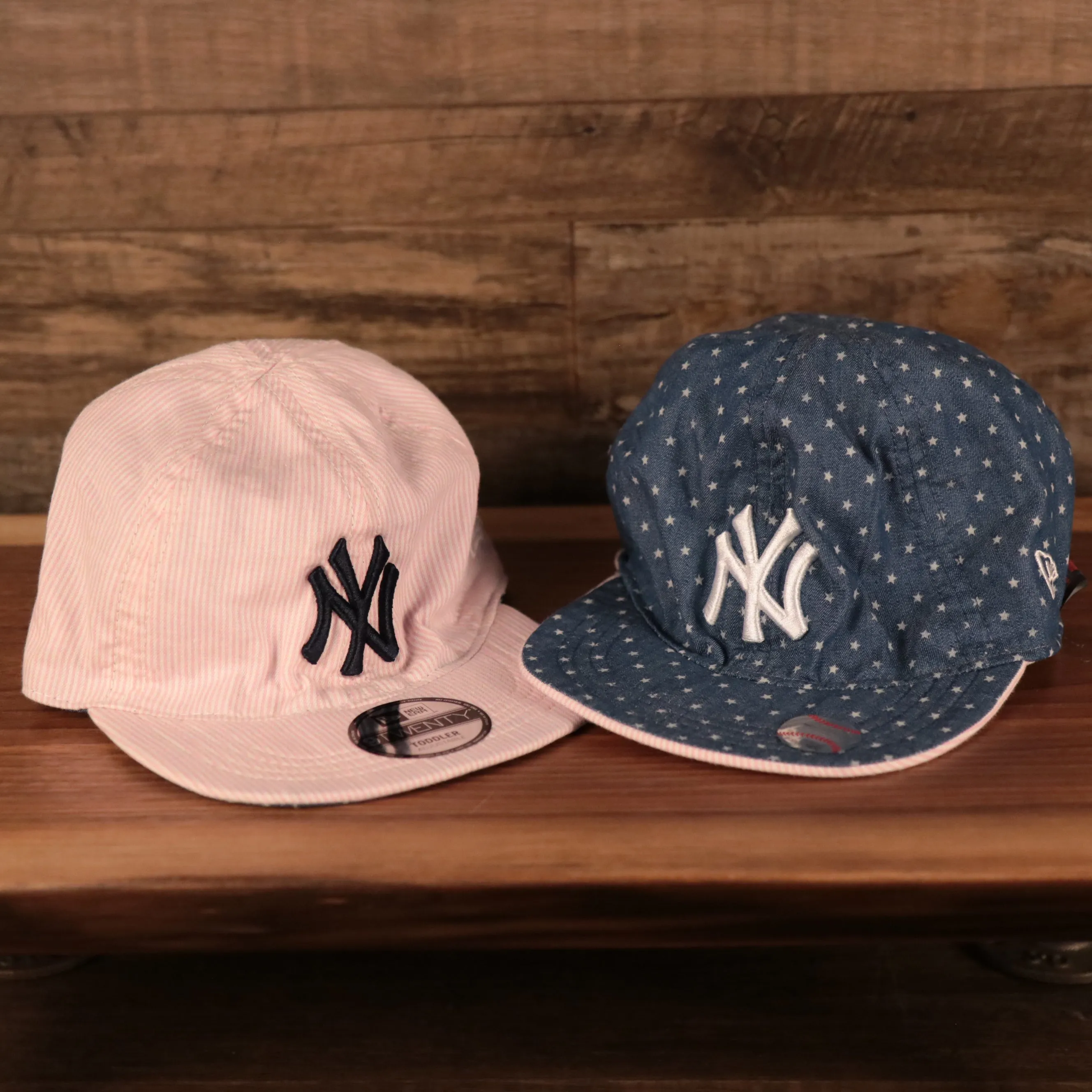 New York Yankees Reversible Navy & Pink Toddler 9Twenty Dad Hat