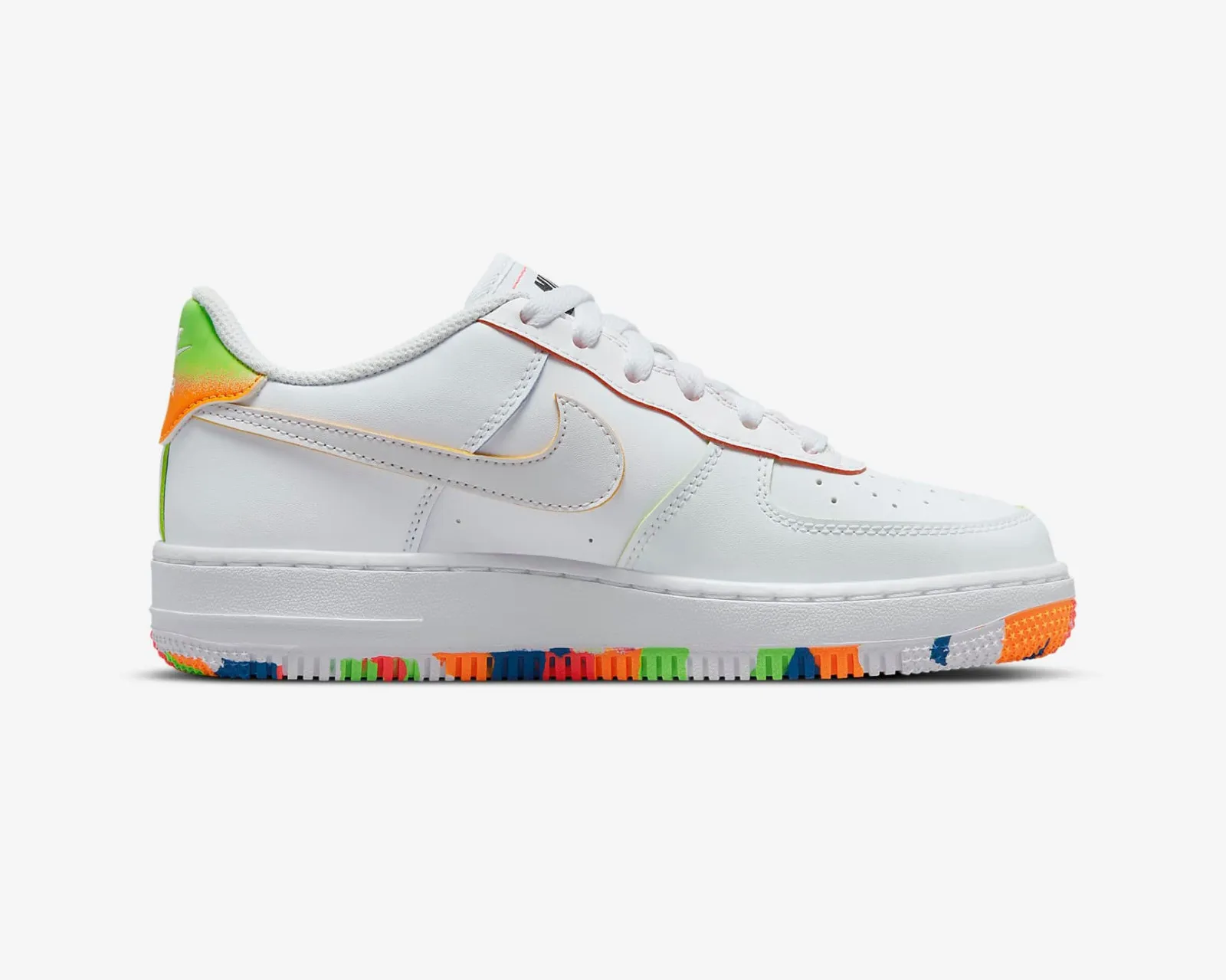 Nike Air Force 1 Low Kids Drawing GS White Multi-Color DV1366-111