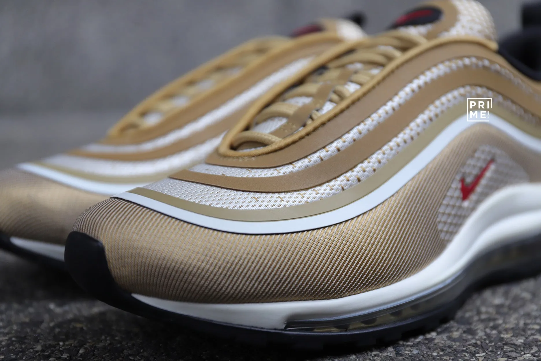 Nike Air MAX97 Ultra Metalic Gold(918356-700)