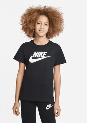 Nike Girls Basic Futura Tee Black  AR5088 010