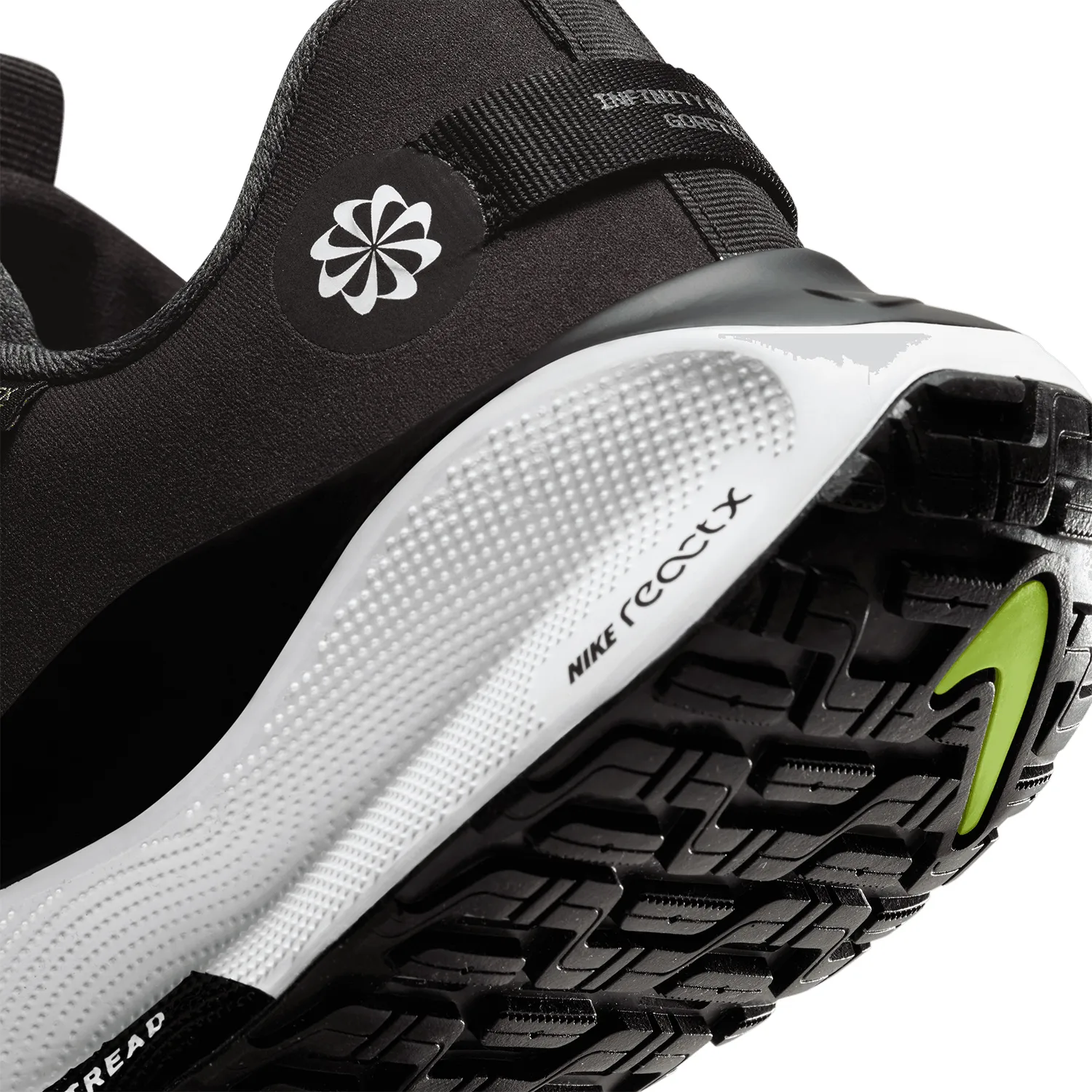 Nike InfinityRN 4 GTX  Black/White/Anthracite/Volt