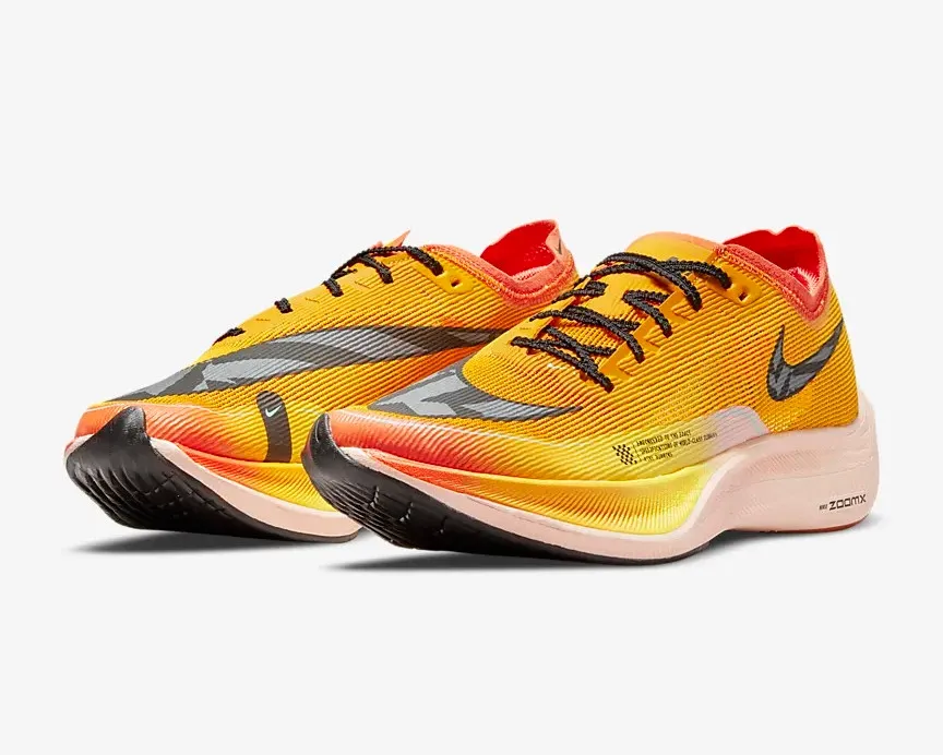 Nike ZoomX Vaporfly NEXT% 2 University Gold Pollen Orange Black DO2408-739