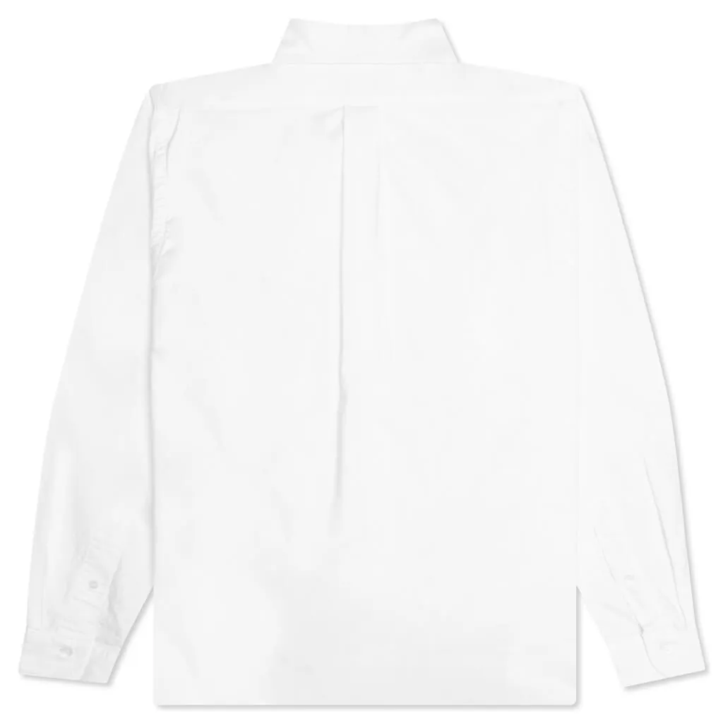 Oxford BD L/S Shirt - White