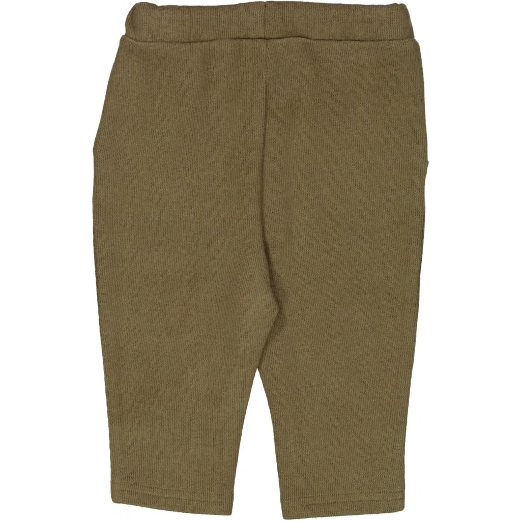 Pants Elke - dry pine