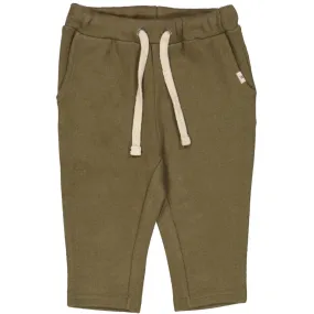 Pants Elke - dry pine