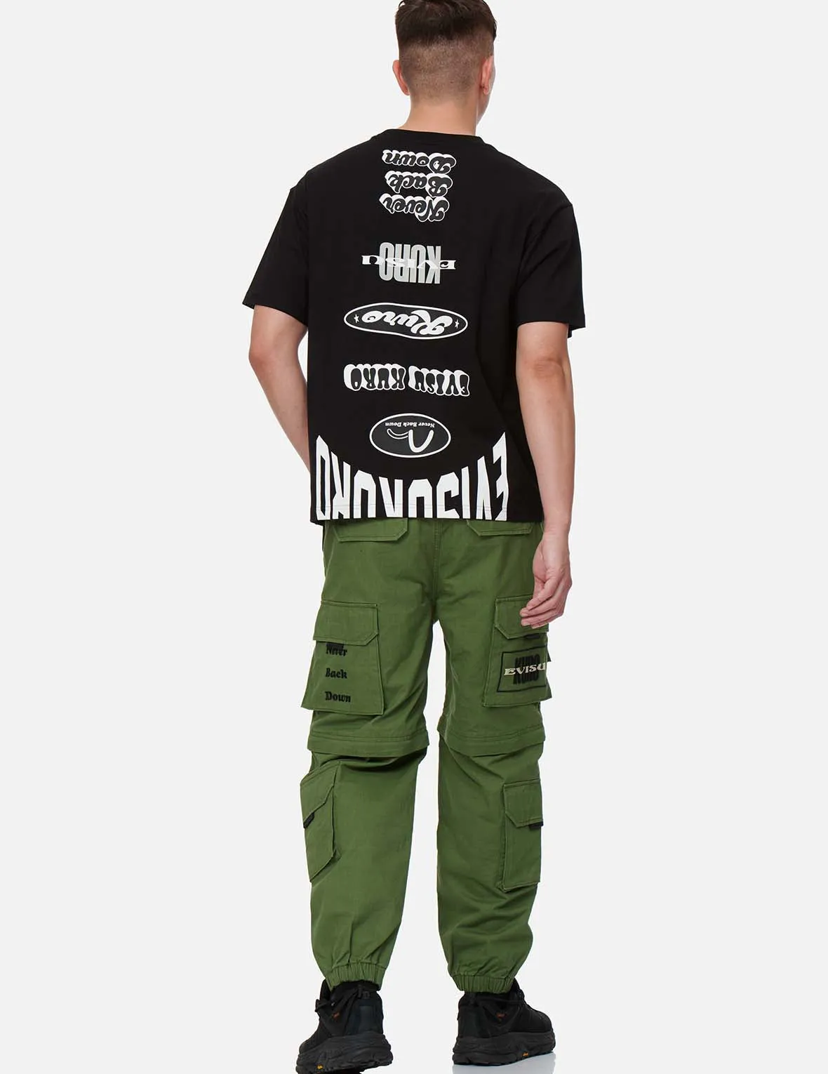 Pigment Washed Cargo Pants