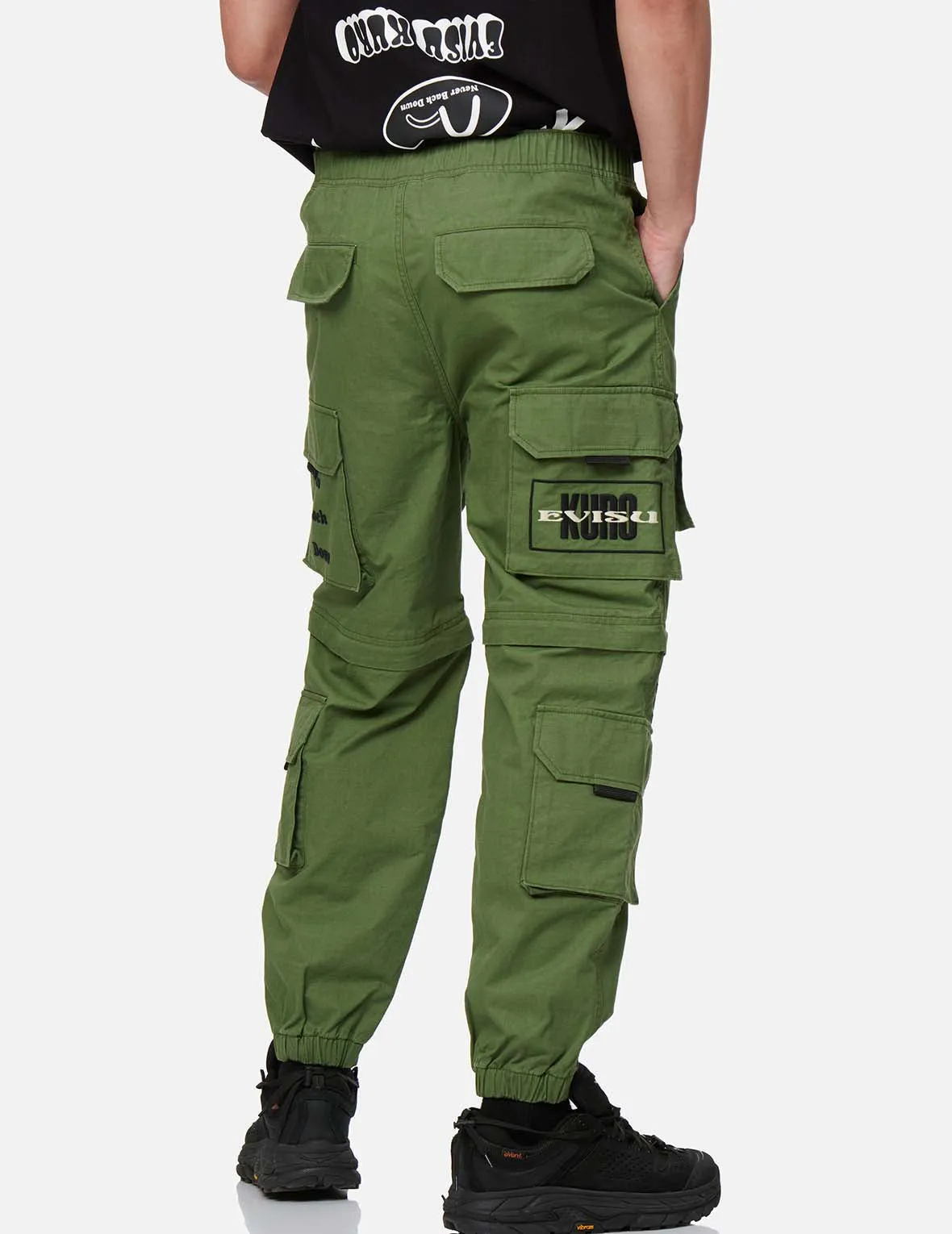 Pigment Washed Cargo Pants