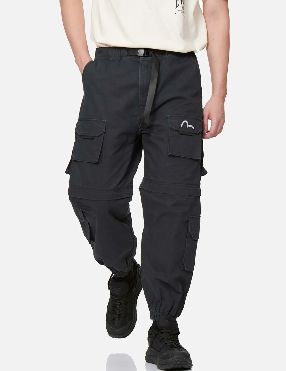 Pigment Washed Cargo Pants