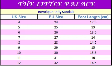 Priority Shipping - Bowtique Jelly Sandals