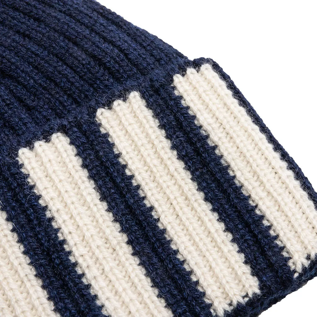 Rib Hat - Navy