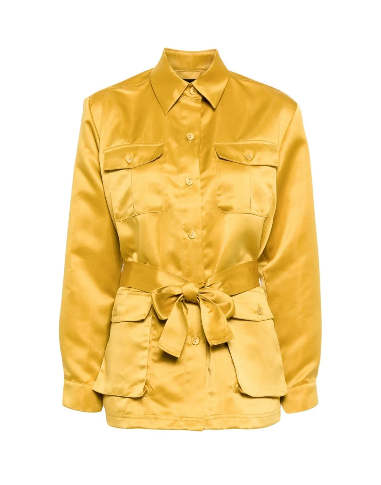 Satin Safari Jacket