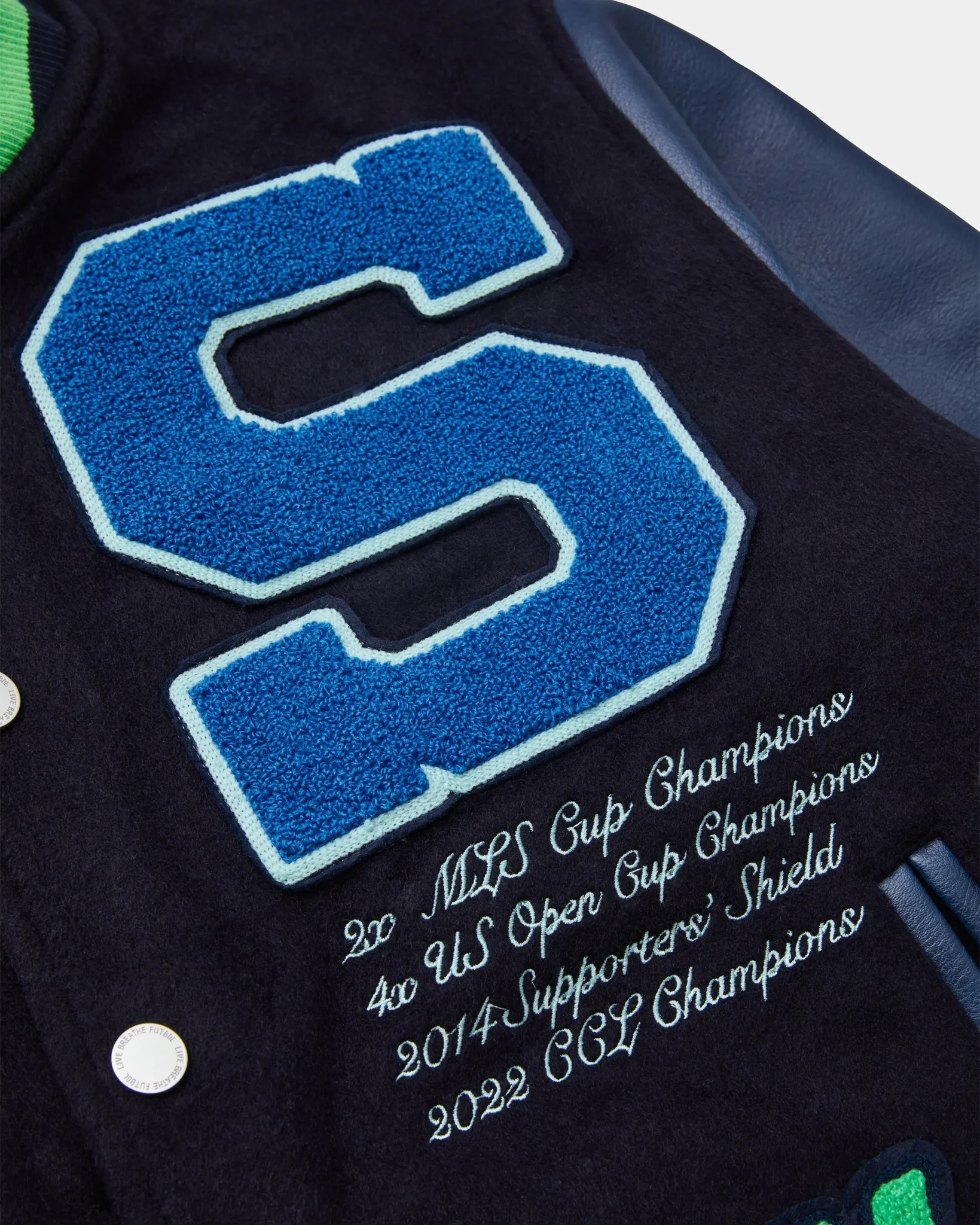 Seattle Sounders 50 Years Varsity Jacket